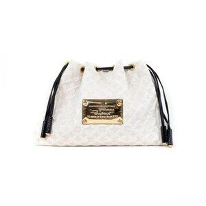 Louis Vuitton White Monogram Squishy Tote Bag